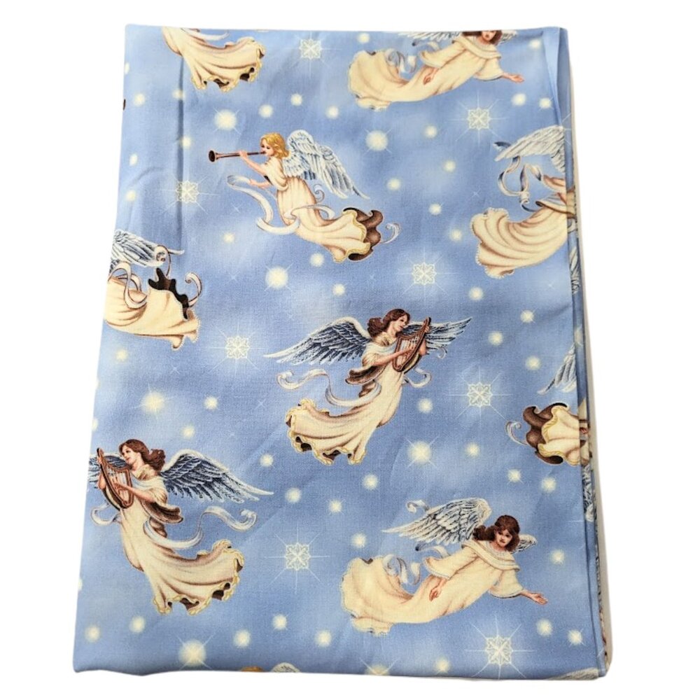Angel Print Liz Goodrick-Dillon For Timeless Treasures Fabric - 3.16 Yards